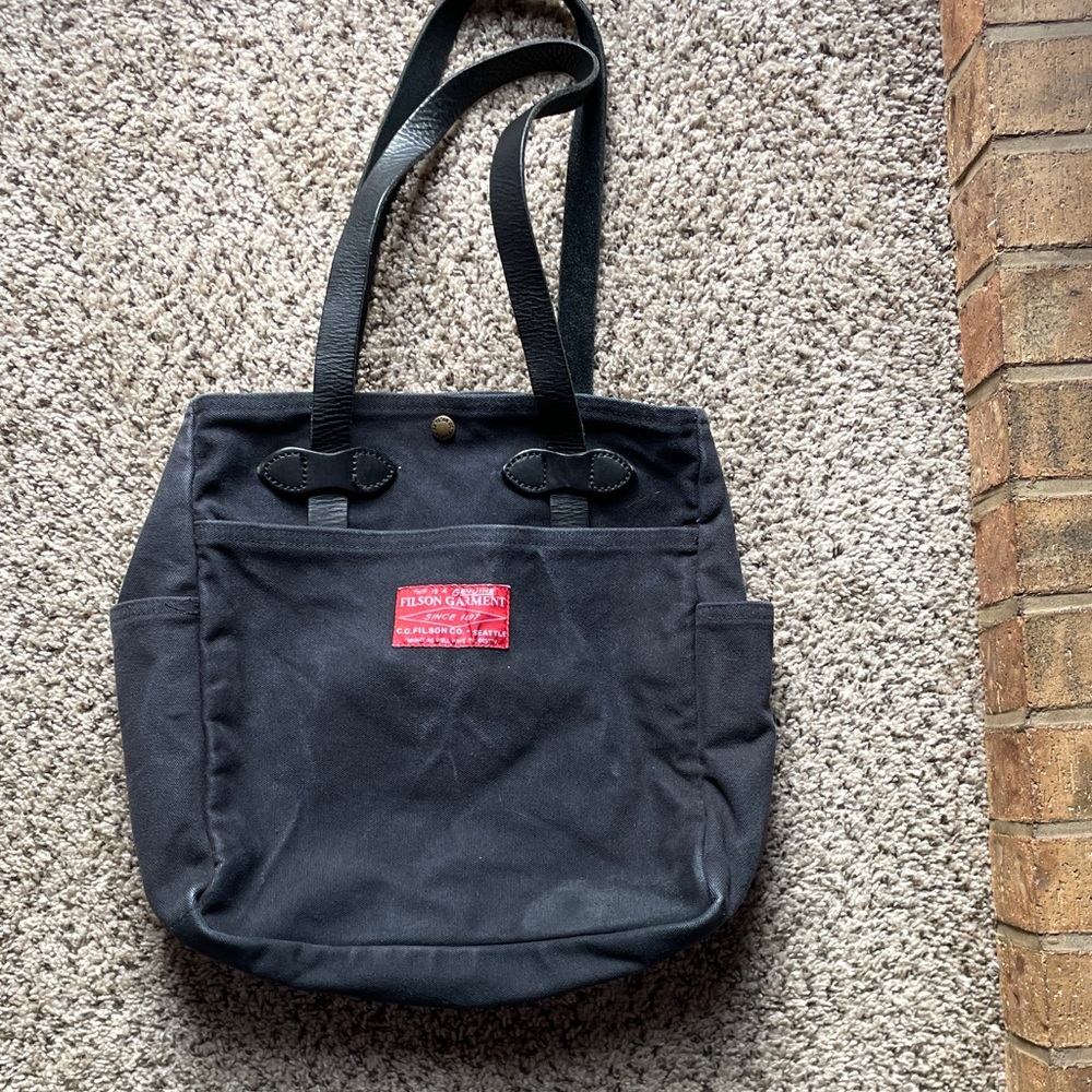 Filson Navy Tote - Red Label: RARE! - Picture 6 of 6